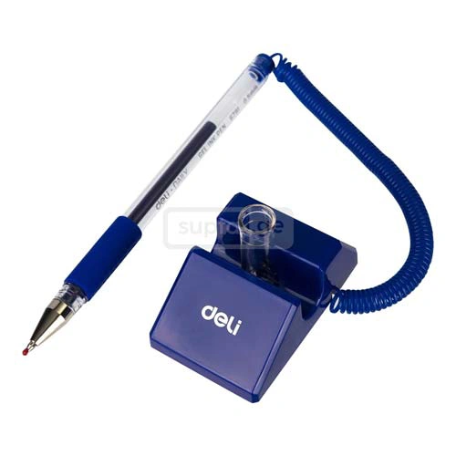 DELI Standing Desk Pen with Blue Design E6791